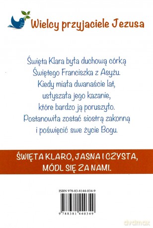 Historia św Klary [KSIĄŻKA]