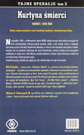 Kurtyna śmierci. Tajne operacje (Tom 3) [KSIĄŻKA]