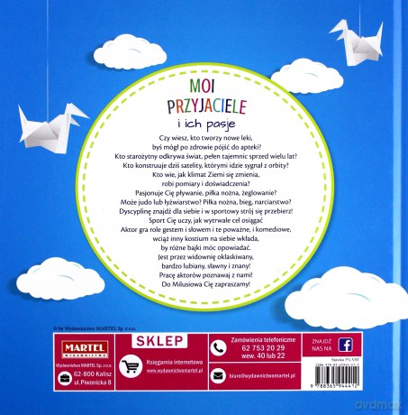 Moi przyjaciele i ich pasje [KSIĄŻKA]