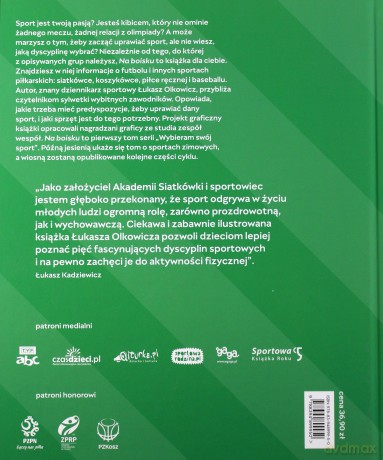 Na boisku. Piłkarskie gry sportowe. Wybierz swój sport [KSIĄŻKA]