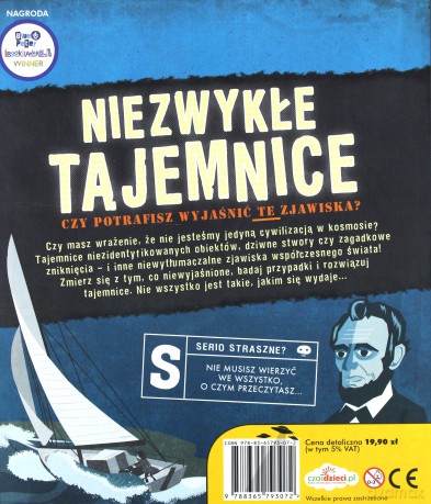 Niezwykłe tajemnice [KSIĄŻKA]