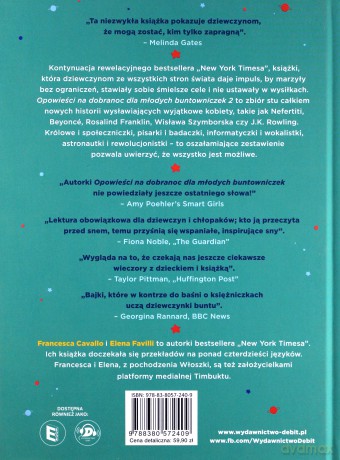 Opowieści na dobranoc dla młodych buntowniczek część 2 [KSIĄŻKA]