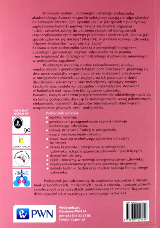 Rozwój biologiczny człowieka od poczęcia do śmierci [KSIĄŻKA]