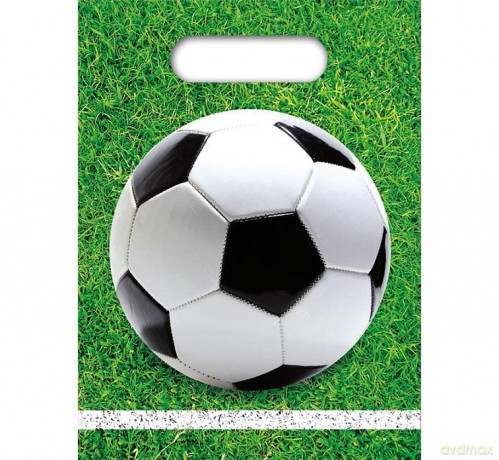 Torebki Football party mini opakowanie 6 sztuk
