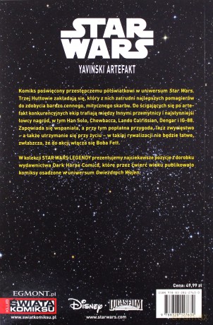 Yaviński. Artefakt Star Wars legendy [KOMIKS]