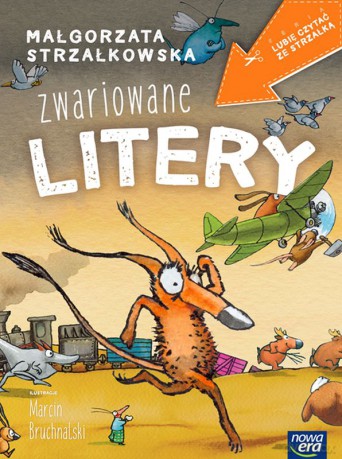 Zwariowane litery. Lubię czytać ze strzałką [KSIĄŻKA]