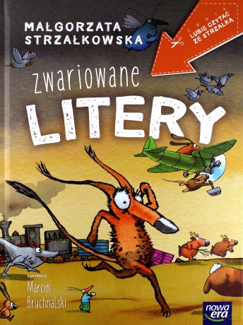 Zwariowane litery. Lubię czytać ze strzałką [KSIĄŻKA]