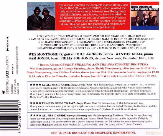 Wes Montgomery: Bags Meets Wes [CD]