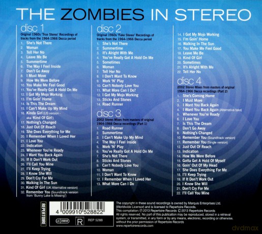 Zombies: In Stereo [CD]