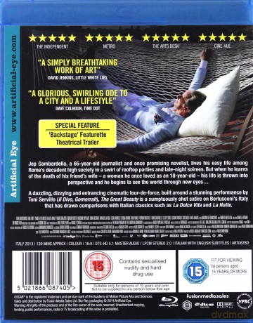 The Great Beauty [Blu-Ray]