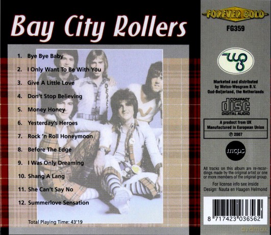 Bay City Rollers: Bay City Rollers [CD]
