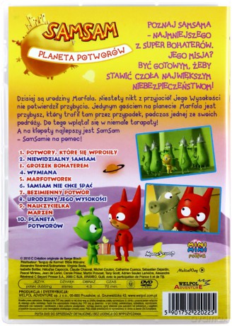 Sam Sam. Planeta Potworów [DVD]