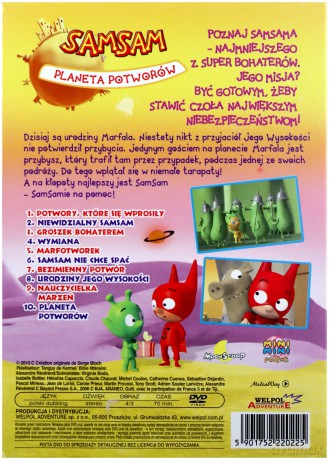 Sam Sam. Planeta Potworów [DVD]