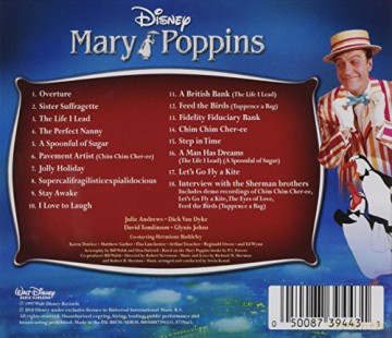 Mary Poppins soundtrack [CD]