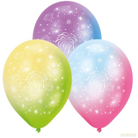 Balony LED 4 sztuki, sztuczne ognie