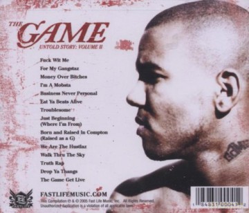 The Game: Untold Story Vol.2 [CD]