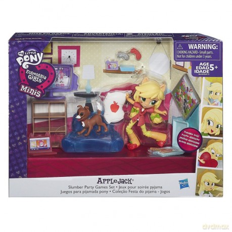Figurka My Little Pony Applejack Slumber Party Games mini zestaw [FIGURKA]