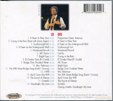 Art Garfunkel: Across America (digipack) [CD]+[DVD]