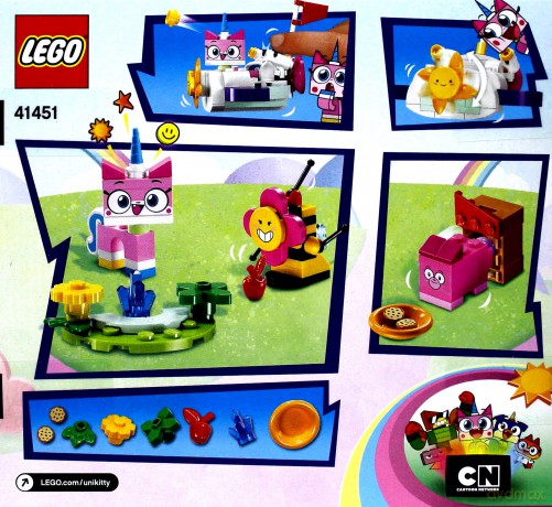 LEGO Unikitty Chmurkowy pojazd Kici Rożek (41451) [KLOCKI]