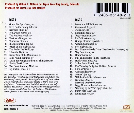 Nitty Gritty Dirt Band: Will The Circle Be Unbroken vol. 1 [2CD]