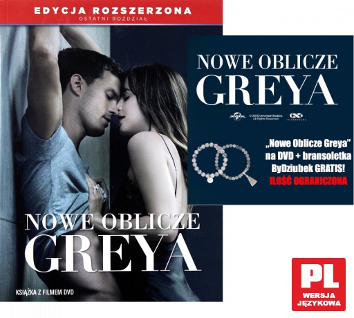Nowe oblicze Greya (edycja rozszerzona) (booklet) [DVD]+[Bransoletka]