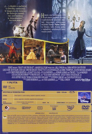 Piękna i Bestia (Disney) (Nowa bez Folii) [DVD]