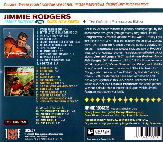 Jimmie Rodgers: Jimmie Rodgers [CD]