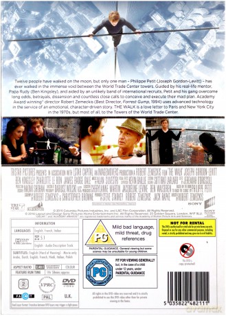 The Walk: Siegajac chmur [DVD]