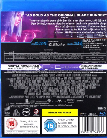 Blade Runner 2049 [Blu-Ray]