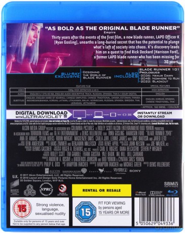 Blade Runner 2049 [Blu-Ray]