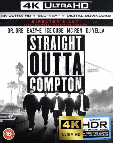 Straight Outta Compton [Blu-Ray 4K]+[Blu-Ray]