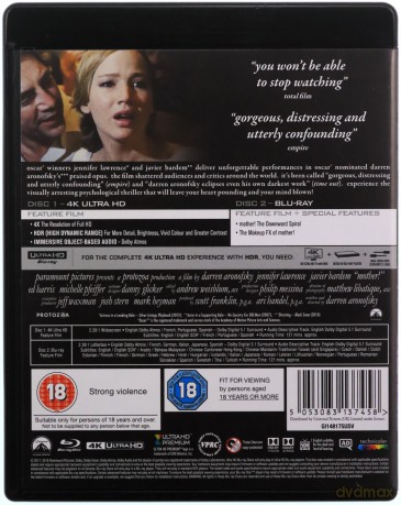 Mother! [Blu-Ray 4K]+[Blu-Ray]