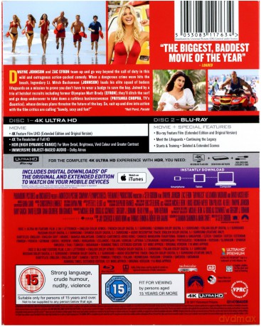 Baywatch [Blu-Ray 4K]+[Blu-Ray]