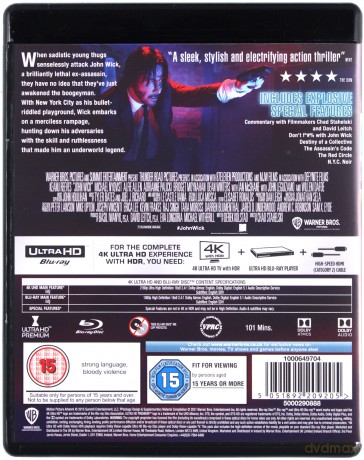 John Wick [Blu-Ray 4K]+[Blu-Ray]