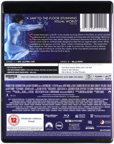 Ghost in the Shell [Blu-Ray 4K]+[Blu-Ray]