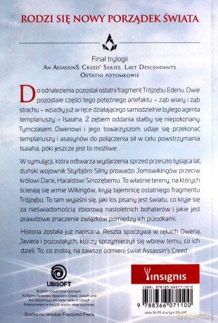 Assassin's Creed: Last Descendants. Przeznaczenie - Matthew J. Kirby [KSIĄŻKA]