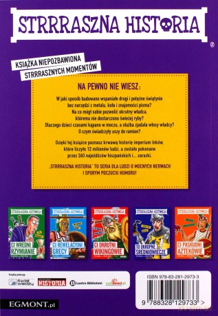 Ci niewiarygodni Inkowie - Terry Deary, Martin Brown [KSIĄŻKA]
