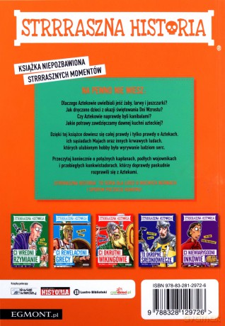 Ci paskudni Aztekowie - Terry Deary, Martin Brown [KSIĄŻKA]