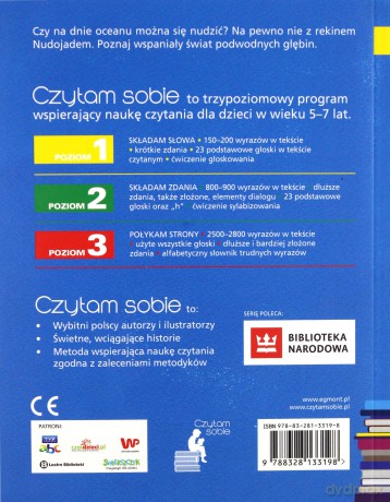 Czytam sobie - Rekin nudojad - Rafał Witek, Joanna Rusinek [KSIĄŻKA]