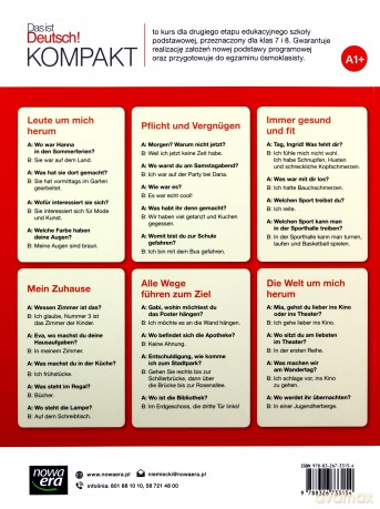 Das ist Deutsch! Kompakt 8 podręcznik [KSIĄŻKA]