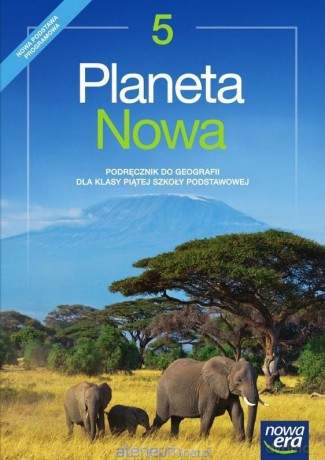Geografia Szkoła podstawowa 5 Planeta Nowa Podręcznik [KSIĄŻKA]