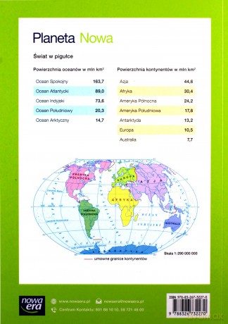 Geografia Szkoła podstawowa 5 Planeta Nowa Podręcznik [KSIĄŻKA]