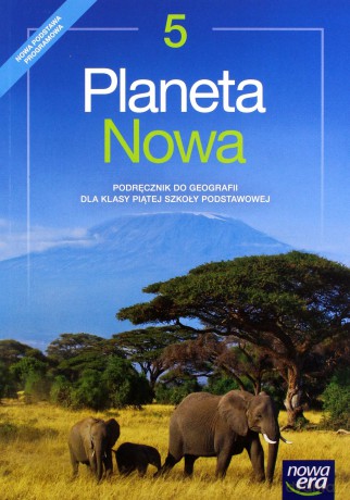 Geografia Szkoła podstawowa 5 Planeta Nowa Podręcznik [KSIĄŻKA]
