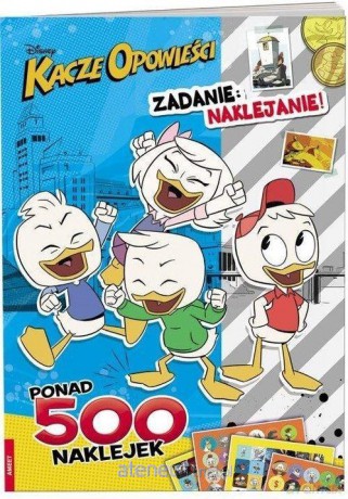 Kacze Opowieści. Zadanie: naklejanie! [KSIĄŻKA]