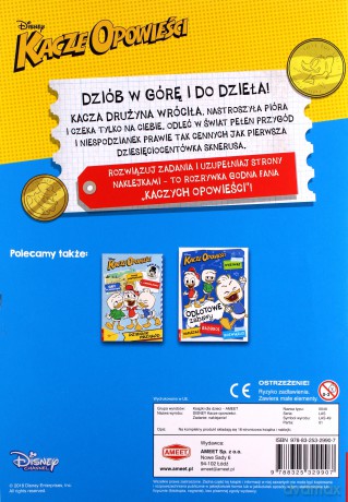 Kacze Opowieści. Zadanie: naklejanie! [KSIĄŻKA]