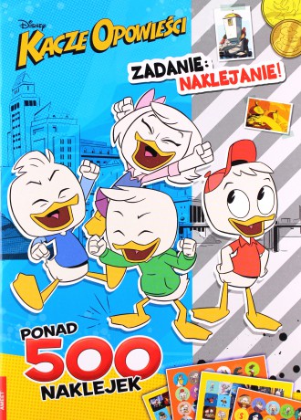 Kacze Opowieści. Zadanie: naklejanie! [KSIĄŻKA]