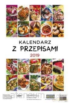 Kalendarz 2019 ścienny z przepisami [KALENDARZ]