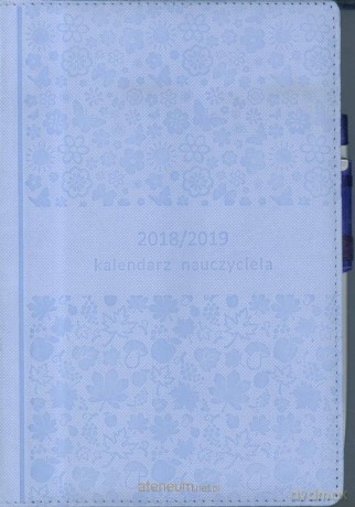 Kalendarz nauczyciela 2018/2019 błękitny [KALENDARZ]