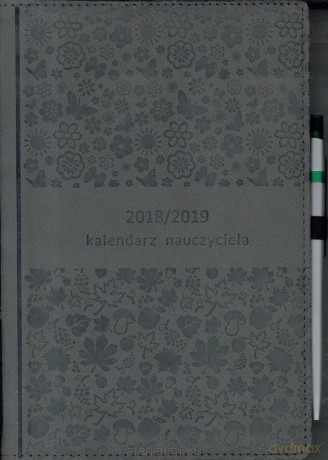 Kalendarz nauczyciela 2018/2019 szary [KALENDARZ]
