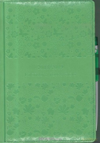 Kalendarz nauczyciela 2018/2019 zielony [KALENDARZ]